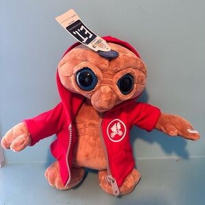 E.T. Plush Toy in Red Hoodie - Soft Kids Toy
